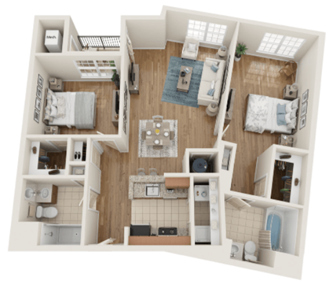 4100 Highland Glen Road 1-2 Beds Apartment for Rent - Photo Gallery 59